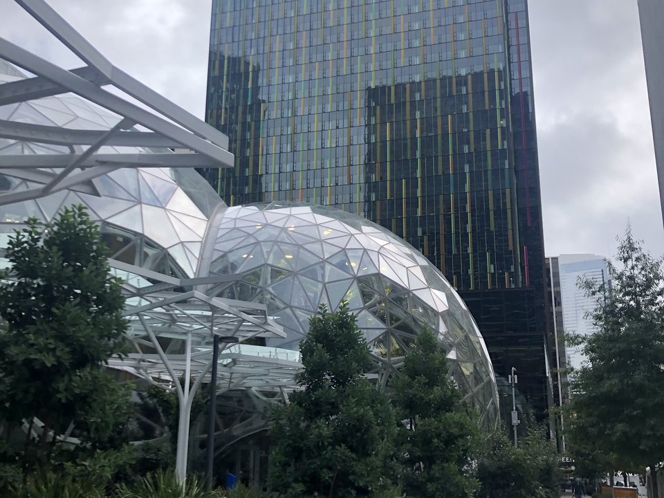 The Amazon Spheres in Seattle
